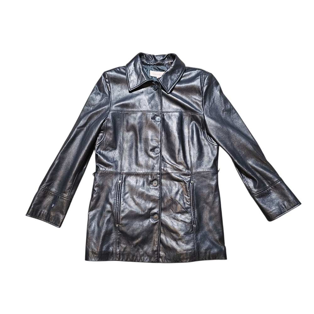 Women's Black Leather Jacket